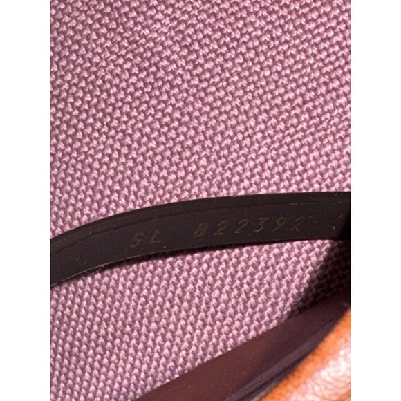 Saint Laurent Wedge Sandals in Bruciato 40 New with Box Womens High Heels - Picture 13 of 16